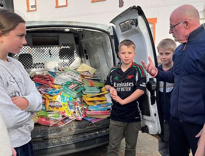 Lire la suite à propos de l’article Une collecte solidaire 📚📗📘📙