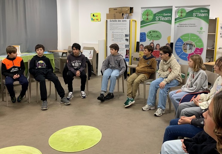 Lire la suite à propos de l’article Le forum S&rsquo;Team pour nos élèves de 6e 💕